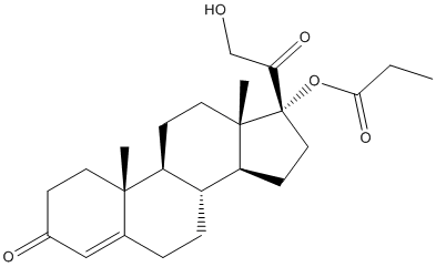 Clascoterone Structure